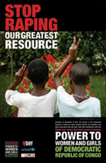 STOP THE RAPE OF WOMEN AND GIRLS IN CONGO