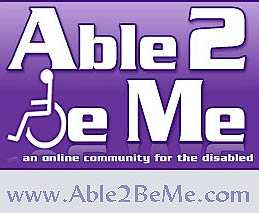 Able2beme is an online community for the disabled that lets you meet your friends' friends.